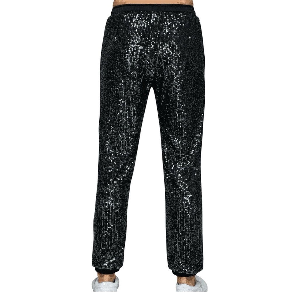 SCOOP Bling Sequin Joggers SIZE XL 16/18 STRETCHY.. NWT - Picture 4 of 8